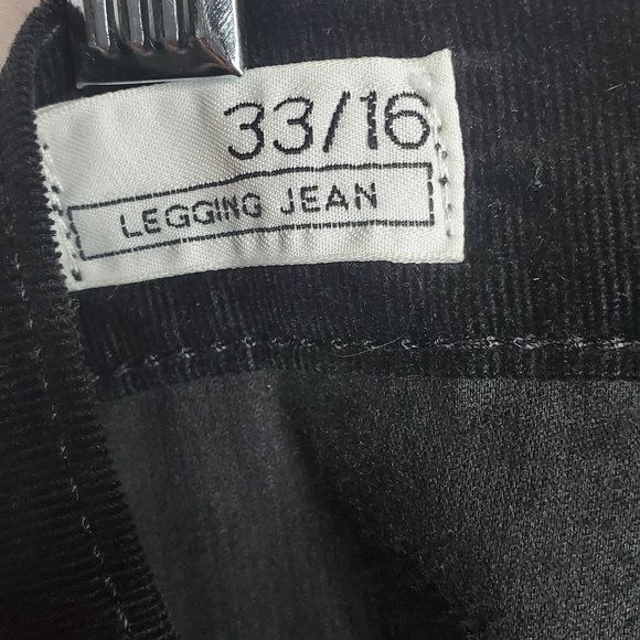 Vintage GAP 1969 Black Velvet Pants - Picture 3 of 3